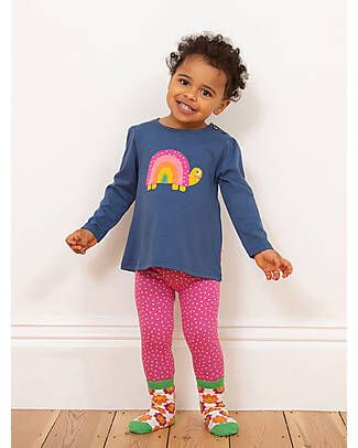 Kite Long Sleeves Shirt - Marvellous Me - Blue Navy - 100% Organic Cotton Long Sleeves Tops
