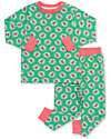 Kite Pajama Set - Green - Floral Print - Organic Cotton Jersey Pyjamas