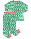 Kite Pajama Set - Green - Floral Print - Organic Cotton Jersey Pyjamas