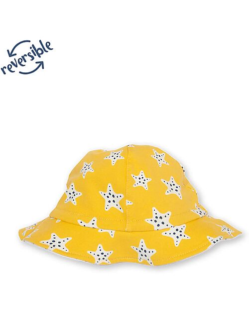 Kite Summer Reversible Hat - Classic - Navy - 100% Organic Cotton Sunhats