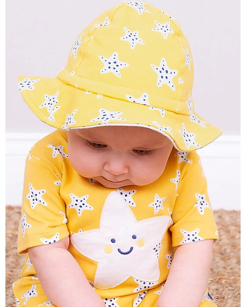 Kite Summer Reversible Hat - Classic - Navy - 100% Organic Cotton Sunhats