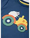 Kite T-Shirt - Navy - Tractor Print - 100% Organic Cotton T-shirts