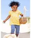Kite T-shirt - Super Starfish - Giallo - 100% Organic Cotton Dresses_