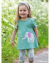Kite T-shirt with Appliqué - Kind Ele - Green - 100% Organic Cotton Dresses_