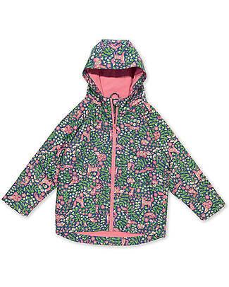 Kite Waterproof Jacket - Forest Fauna - Fleece Lining Waterproof