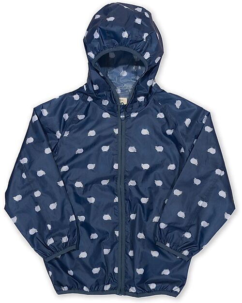 Kite Windproof Waterproof Jacket - Blue - Sheep - 100% Recycled Materials Waterproof