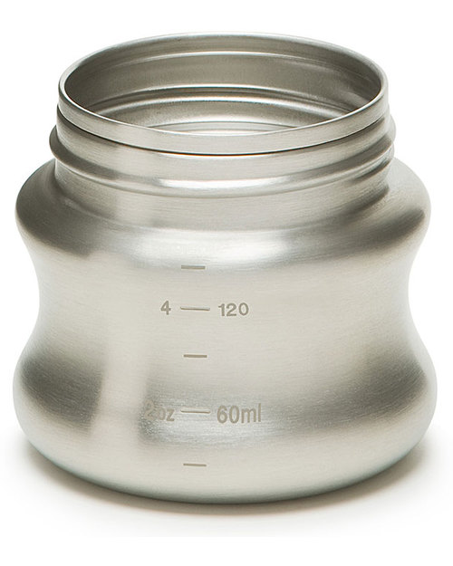 Klean Kanteen Kids Stainless Steel Baby Bottle 148 ml Safe, Robust, Slow Flow (0-6 months) Teats