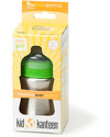 Klean Kanteen Kids Stainless Steel Baby Bottle 266 ml Safe, Robust, Medium Flow (0-6 months) Teats