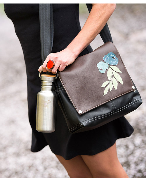 Klean Kanteen Reflect Stainless Steel Water Bottle 532 ml - Brushed Steel - Modern, Functional, Sustainable Thermos Bottles