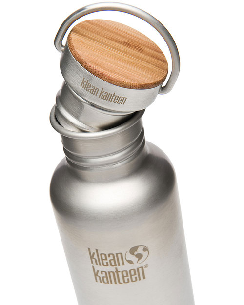 Klean Kanteen Reflect Stainless Steel Water Bottle 800 ml - Brushed Steel - Modern, Functional, Sustainable Thermos Bottles