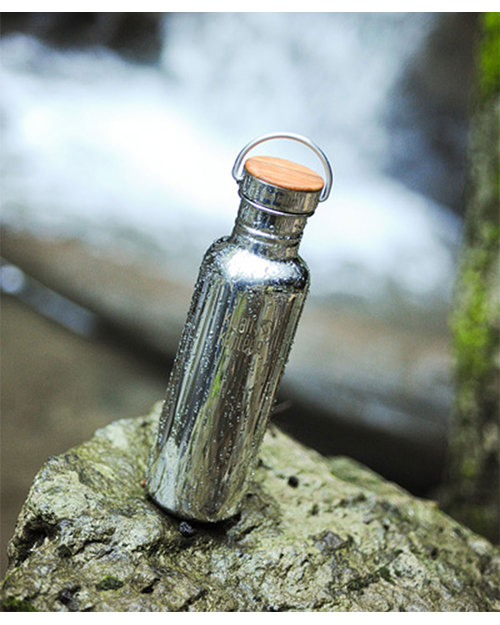 Klean Kanteen Reflect Stainless Steel Water Bottle 800 ml - Mirrored Steel - Modern, Functional, Sustainable Thermos Bottles