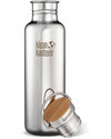Klean Kanteen Reflect Stainless Steel Water Bottle 800 ml - Mirrored Steel - Modern, Functional, Sustainable Thermos Bottles