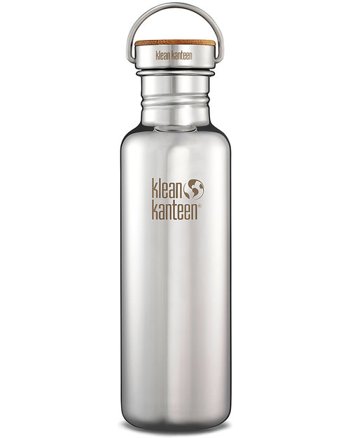 Klean Kanteen Reflect Stainless Steel Water Bottle 800 ml - Mirrored Steel - Modern, Functional, Sustainable Thermos Bottles