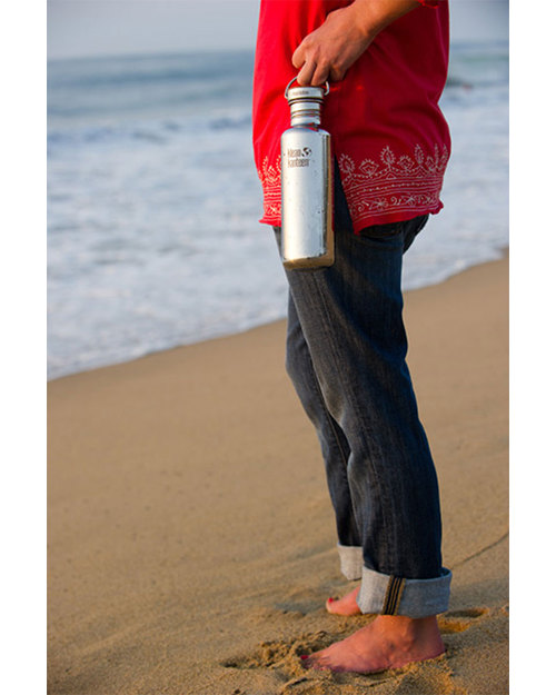 Klean Kanteen Reflect Stainless Steel Water Bottle 800 ml - Mirrored Steel - Modern, Functional, Sustainable Thermos Bottles