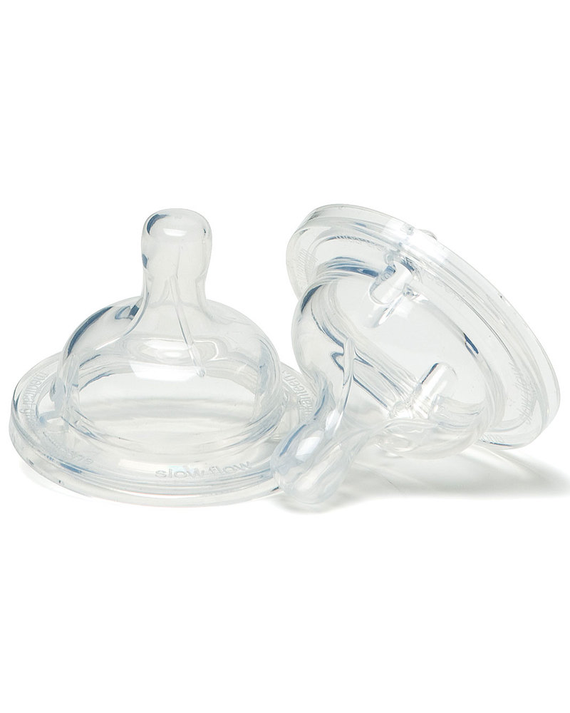 Klean Kanteen Set of 2 Silicone Nipples for Kids Baby Bottles