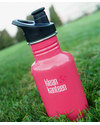 Klean Kanteen Stainless Steel Sport Water Bottle 532 ml - Pink Anemone - Robust, Light and Safe Thermos Bottles