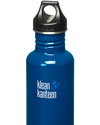 Klean Kanteen Stainless Steel Sport Water Bottle 800 ml - Blue - Robust, Light and Safe Thermos Bottles