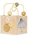 Konges Slojd Activity Cube - FSC Wood - Stimulates Creativity from 18 Months! Montessori Toys