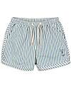 Konges Slojd Asnou Shorts - Blue and White Stripes - with tie at the waist Swimming Trunks