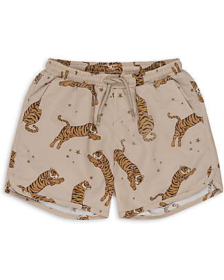 Konges Slojd Asnou Shorts - Tiger - with tie at the waist Swimming Trunks