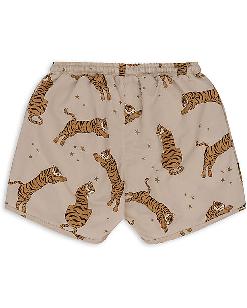 Konges Slojd Asnou Shorts - Tiger - with tie at the waist Swimming Trunks