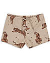 Konges Slojd Aster Shorts - Tiger - with tie at the waist - UPF 50 + Swimming Trunks