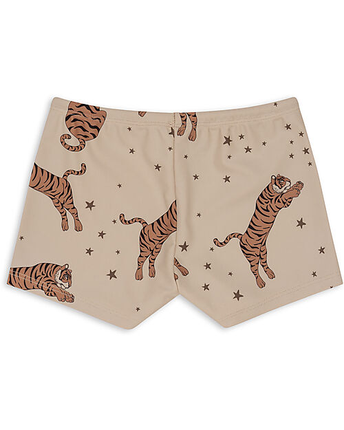 Konges Slojd Aster Shorts - Tiger - with tie at the waist - UPF 50 + Swimming Trunks