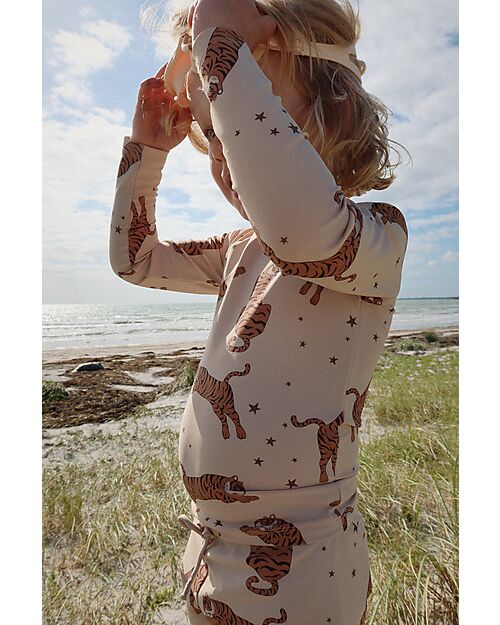 Konges Slojd Aster Shorts - Tiger - with tie at the waist - UPF 50 + Swimming Trunks