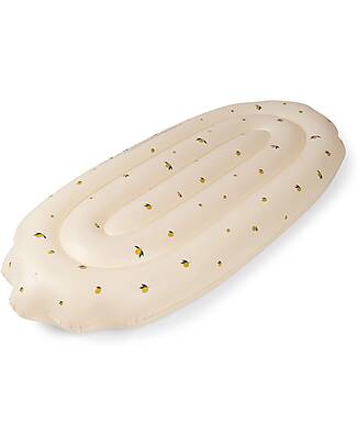 Konges Slojd AYO Inflatable Mattress - Lemon - Length 165cm Beach Toys