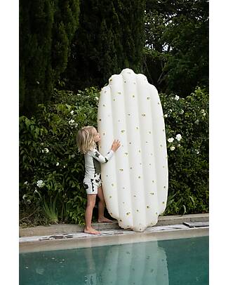 Konges Slojd AYO Inflatable Mattress - Lemon - Length 165cm Beach Toys