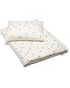 Konges Slojd Baby Bedding - Cherry - 100x70 cm - 100% GOTS Cotton Duvet Sets