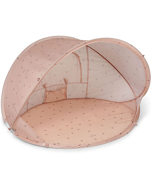 Konges Slojd Beach Tent Pop Up Shelter Anti UV - Cherry - 125x125x110 cm Beach Toys