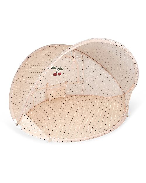 Konges Slojd Beach Tent Pop Up Shelter Anti UV - Navy Dot - 125x110 cm Beach Toys