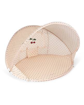 Konges Slojd Beach Tent Pop Up Shelter Anti UV - Navy Dot - 125x110 cm Beach Toys