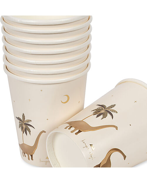 Konges Slojd Birthday Party Kit - Dinosaur Theme - FSC™ Certified Paper Wall Decorations