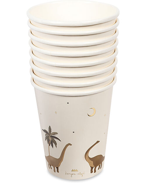 Konges Slojd Birthday Party Kit - Dinosaur Theme - FSC™ Certified Paper Wall Decorations