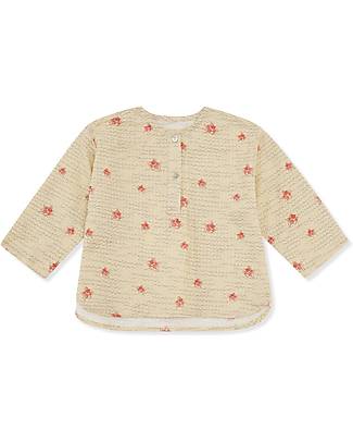 Konges Slojd Bitsy Blouse - Goldie - 100% Organic Cotton Shirts And Blouses