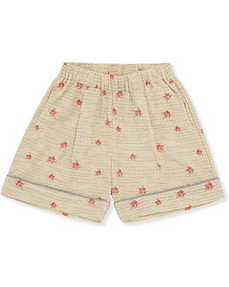 Konges Slojd Bitsy Shorts - Goldie - 100% cotton seersucker Shorts