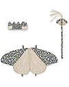 Konges Slojd Butterfly Costume - Marguerit Blue - Organic Cotton - with Scepter and Crown Dressing Up & Role Play