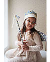 Konges Slojd Butterfly Costume - Marguerit Blue - Organic Cotton - with Scepter and Crown Dressing Up & Role Play