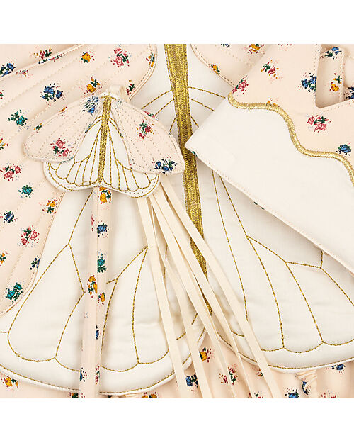 Konges Slojd Butterfly Costume - Wings Crown and Wand Set - 100% Organic Cotton Dressing Up & Role Play