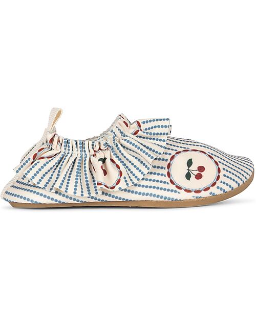 Konges Slojd Cale Swim Shoes - Cherry - Stripe - 50+ UV Protection Sandals