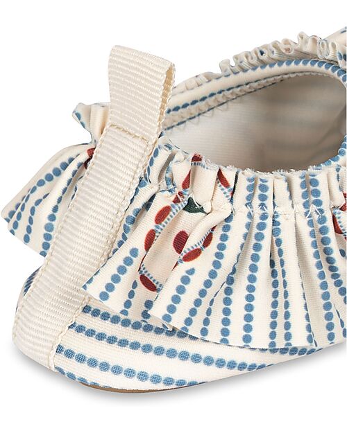 Konges Slojd Cale Swim Shoes - Cherry - Stripe - 50+ UV Protection Sandals
