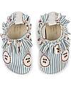 Konges Slojd Cale Swim Shoes - Cherry - Stripe - 50+ UV Protection Sandals