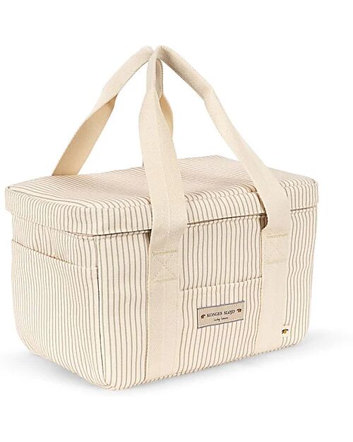 Konges Slojd Carl Cooler Bag - Tea Stripe - 30x20 cm Thermal Containers
