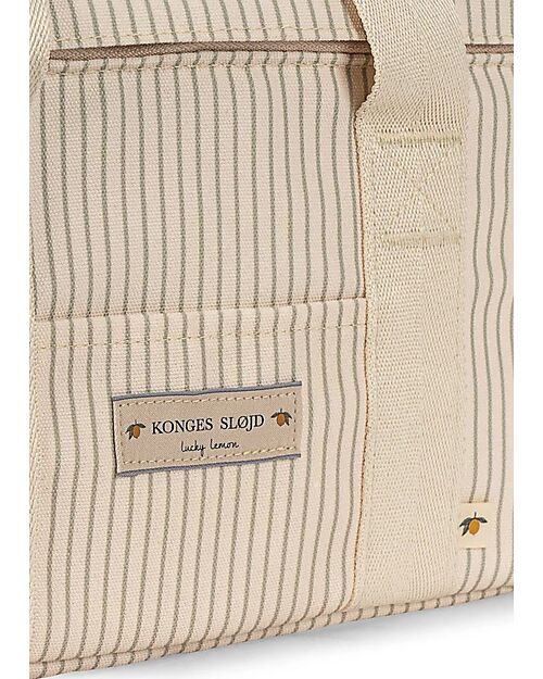 Konges Slojd Carl Cooler Bag - Tea Stripe - 30x20 cm Thermal Containers