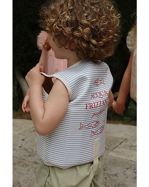 Konges Slojd Children's Life Jacket- Stripe Bluie - 1+ years Swimsuits