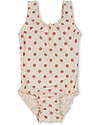 Konges Slojd Collette Swimsuit - Dots Rose - Oeko-Tex Certified Swimsuits