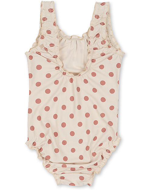 Konges Slojd Collette Swimsuit - Dots Rose - Oeko-Tex Certified Swimsuits