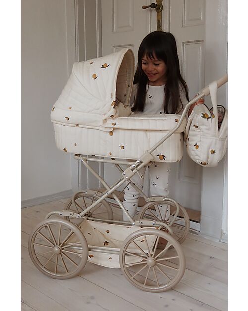 Konges Slojd Doll Bag - Lemon - Organic Cotton Dolls Accessories